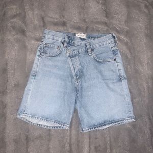 AGOLDE CRISS CROSS SHORT